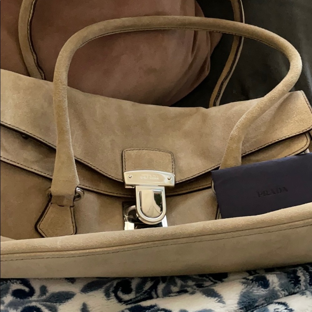 Prada Suede Easy Bag Certificate of Authentication